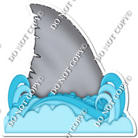 Grey Shark Fin in Water w/ Variants