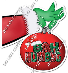 Bah Humbug Statement on Ornament