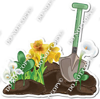 Gardening - Shovel in Dirt w/ Variants
