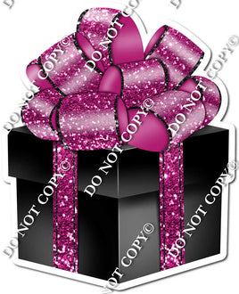 Sparkle - Black & Hot Pink Present - Style 2
