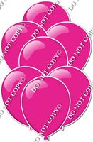 Hot Pink - Balloon Bundle with Highlight