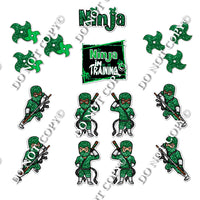 16 pc Ninja Theme w/ Variants
