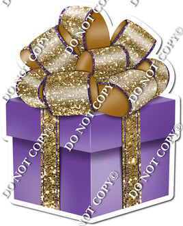 Sparkle - Purple & Gold Present - Style 2