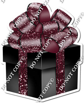 Sparkle - Burgundy & Black Present - Style 2