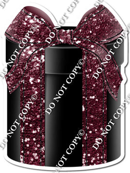 Sparkle - Burgundy & Black Present - Style 3