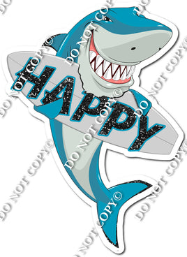 Blue Shark - Happy Statement w/ Variants