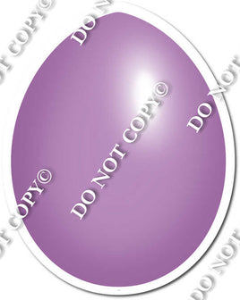 Flat Lavender Egg