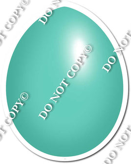 Flat Mint Easter Egg