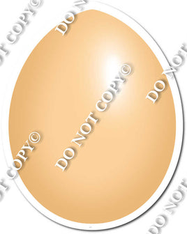 Flat Champagne Easter Egg