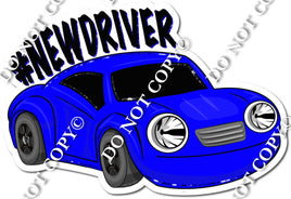 Car - Blue #NewDriver