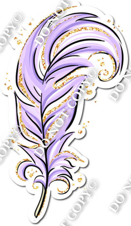 Fancy Purple Feather