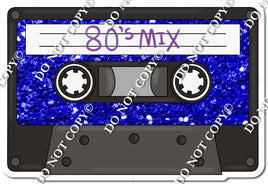 Sparkle Blue Cassette Tape w/ Variants
