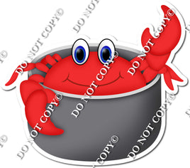 Smiling Crab in a pot w/ Variant