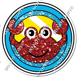 Boy Red Sparkle Crab
