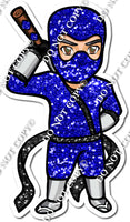Light Skin Tone Blue - Ninja Boy w/ Variants