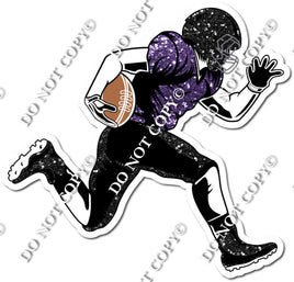 Football - Running Back - Black / Purple w/ Variants