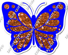 Blue & Orange Butterfly w/ Variants