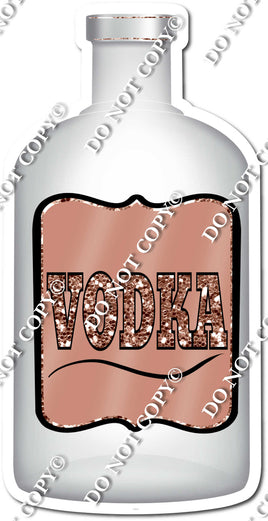 Rose Gold - Vodka Bottle w/ Variants