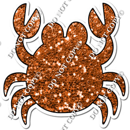 Sparkle Orange Crab with No Face w/ Variant