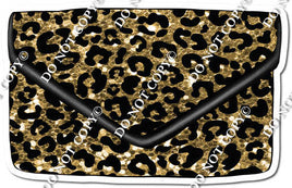 Gold Leopard Clutch w/ Variant