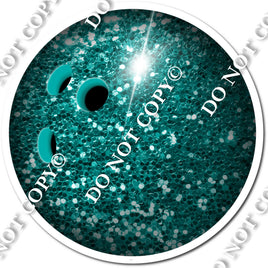 Bowling Ball - Teal Sparkle w/ Variants
