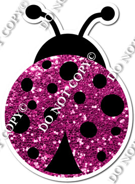 Hot Pink Sparkle Lady Bug w/ Variants