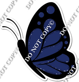 Navy Blue Butterfly w/ Variants