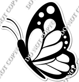 Butterfly Left - White w/ Variants