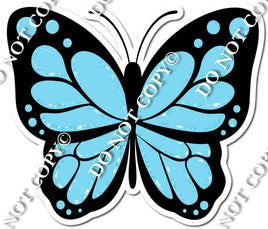 Butterfly - Flat Baby Blue w/ Variants