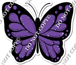 Butterfly - Flat Purple w/ Variants