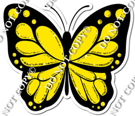 Butterfly - Flat Yellow w/ Variants