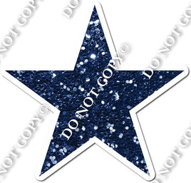 Sparkle - Navy Blue Star