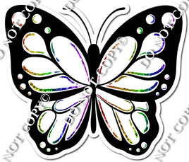 Butterfly - White with Rainbow w/ Variants