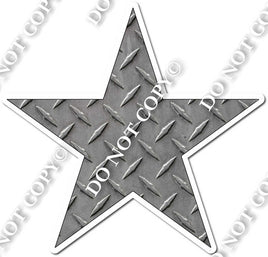 Diamond Plate Star