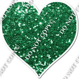 Sparkle - Green Heart