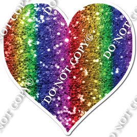 Sparkle - Rainbow Heart