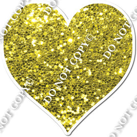 Sparkle - Yellow Heart