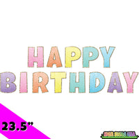 Sparkle - 23.5" LG 13 pc - Happy Birthday Sets