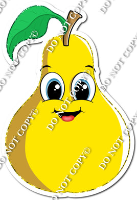 Food Characters - Pear