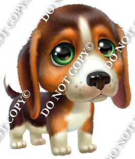Furry Beagle Pup