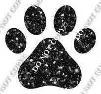 Black Pup Paw