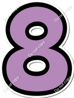 BB 30" Individuals - Flat Lavender