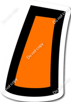 BB 18" Individuals - Flat Orange