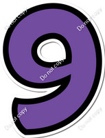 BB 30" Individuals - Flat Purple