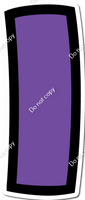 BB 23.5" Individuals - Flat Purple