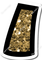 BB 12" Individuals - Gold Sparkle