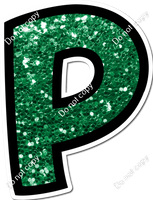 BB 18" Individuals - Green Sparkle