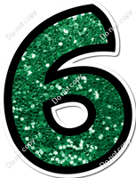 BB 30" Individuals - Green Sparkle