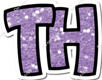 BB 12" Individuals - Lavender Sparkle