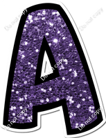 BB 18" Individuals - Purple Sparkle